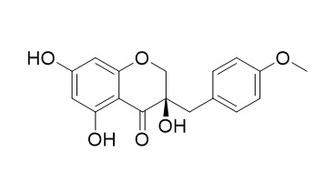 2,3-dihydro-3,5,7-trihydroxy-3-[(4-methoxyphenyl)methyl]-(R)-4H-1-Benzopyran-4-one